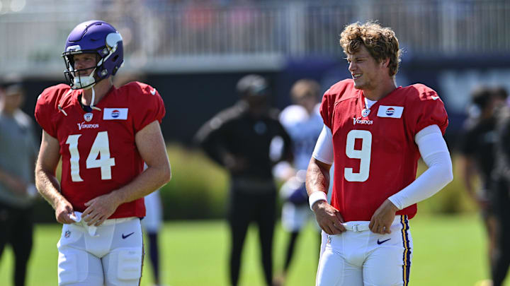 J.J. McCarthy and Sam Darnold