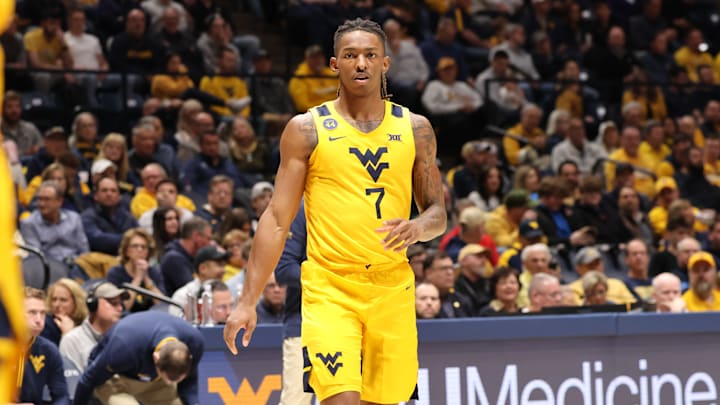 West Virginia University guard Javon Small