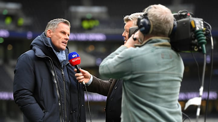 Jamie Carragher talking about Spurs' game with Manchester City last season