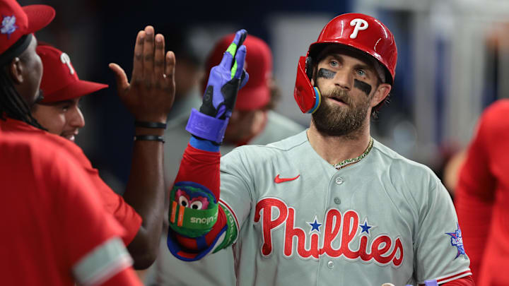 Philadelphia Phillies first baseman Bryce Harper is a solid prop target on Tuesday.