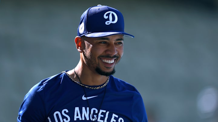 Mookie Betts - New York Mets v Los Angeles Dodgers