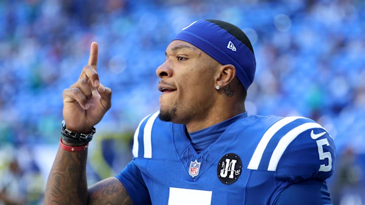 Indianapolis Colts quarterback Anthony Richardson Sr. (5)