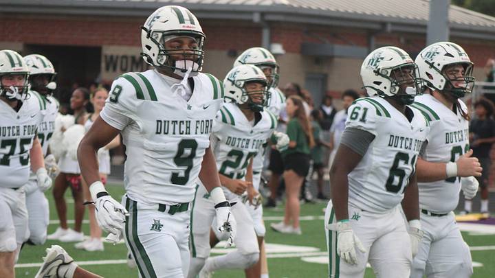 Dutch Fork makes its entrance at Ridge View High School. Dutch Fork makes its entrance at Ridge View High School.