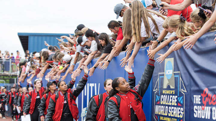 ESPN is set to broadcast a record number of Division I softball games this spring. ESPN is set to broadcast a record number of Division I softball games this spring.