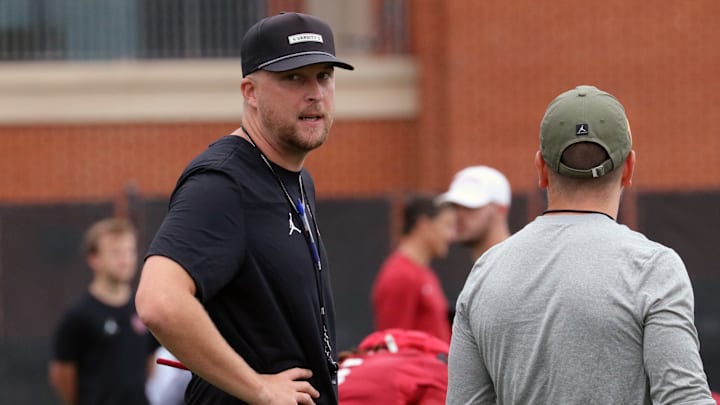 Oklahoma offensive coordinator Ben Arbuckle