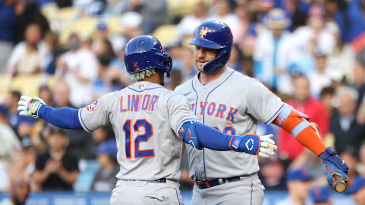 Francisco Lindor and Pete Alonso have combined to drive in 144 runs this season, more than any other duo in baseball.