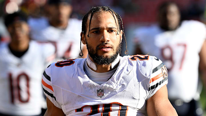 Travis Homer with the Chicago Bears Travis Homer with the Chicago Bears