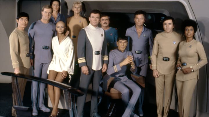 On the set of Star Trek: The Motion Picture