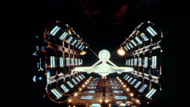 On the set of Star Trek: The Motion Picture