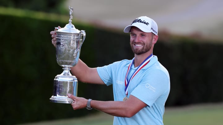 Wyndham Clark won the U.S. Open a year ago at Los Angeles Country Club. Wyndham Clark won the U.S. Open a year ago at Los Angeles Country Club.