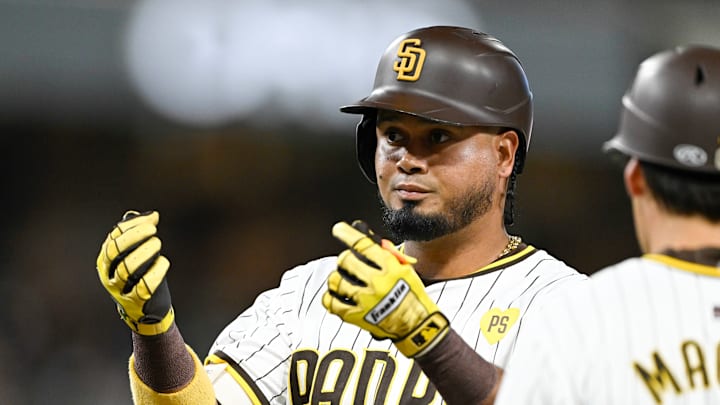 San Diego Padres infielder Luis Arraez