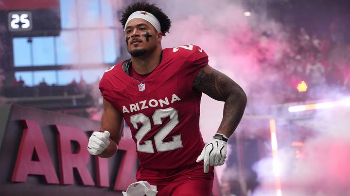 Arizona Cardinals running back Tyler Allgeier 