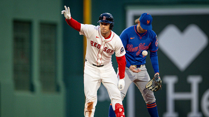 Third baseman Alex Bregman leads the Boston Red Sox in wRC+ (165) in 2025.