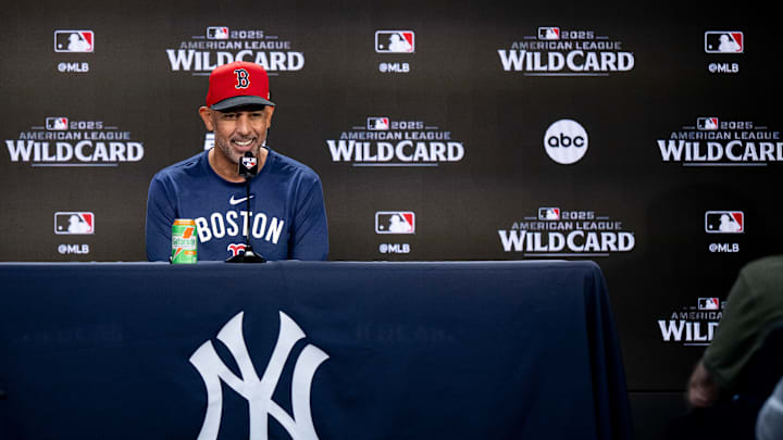 Wild Card Series - Boston Red Sox Workout