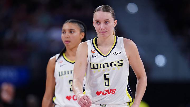 The Dallas Wings and guard Paige Bueckers are favored on Sunday. The Dallas Wings and guard Paige Bueckers are favored on Sunday.