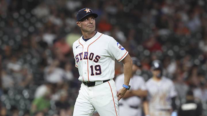 Houston Astros manager Joe Espada.