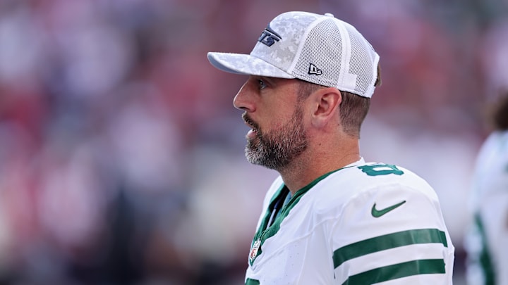 New York Jets quarterback Aaron Rodgers