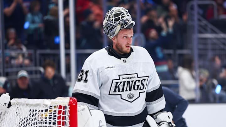 Anton Forsberg, Los Angeles Kings Anton Forsberg, Los Angeles Kings