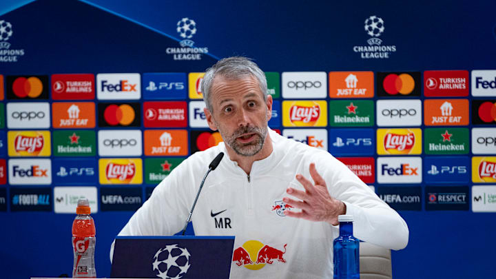 RB Leipzig Training Session And Press Conference - UEFA Champions League 2023/24