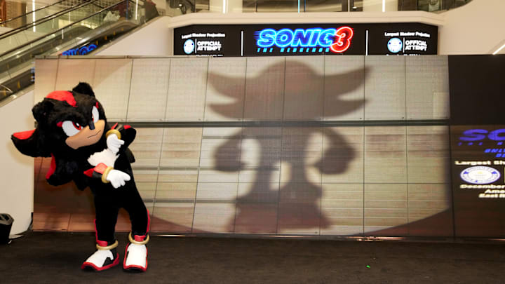 "Sonic the Hedgehog 3" - Largest Shadow Projection