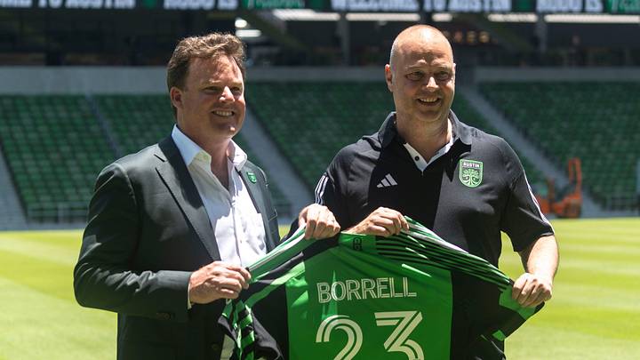 Rodolfo Borell and Austin majority owner Anthony Precourt