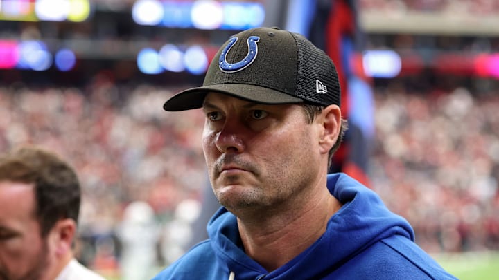 Philip Rivers of the Indianapolis Colts on the sidelines