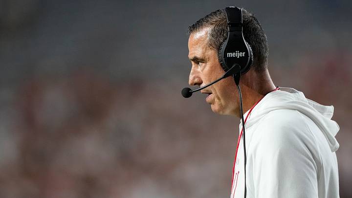 Sep 12, 2026; Madison, Wisconsin, USA; Wisconsin Badgers head coach Luke Fickell during the game against the Western Illinois Leathernecks at Camp Randall Stadium. Mandatory Credit: Jeff Hanisch-Imagn Images Sep 12, 2026; Madison, Wisconsin, USA; Wisconsin Badgers head coach Luke Fickell during the game against the Western Illinois Leathernecks at Camp Randall Stadium. Mandatory Credit: Jeff Hanisch-Imagn Images