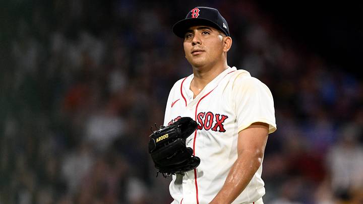 Jun 29, 2026; Boston, Massachusetts, USA; Boston Red Sox pitcher Ranger Suarez (55) walks off of the field at the end of the sixth inning against the Washington Nationals at Fenway Park. Mandatory Credit: Brian Fluharty-Imagn Images Jun 29, 2026; Boston, Massachusetts, USA; Boston Red Sox pitcher Ranger Suarez (55) walks off of the field at the end of the sixth inning against the Washington Nationals at Fenway Park. Mandatory Credit: Brian Fluharty-Imagn Images