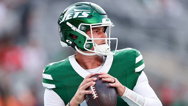 New York Jets quarterback Bailey Zappe