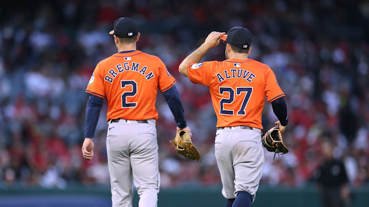 Houston Astros v Los Angeles Angels