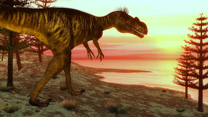 Megalosaurus was an apex predator in Jurassic Britain. 