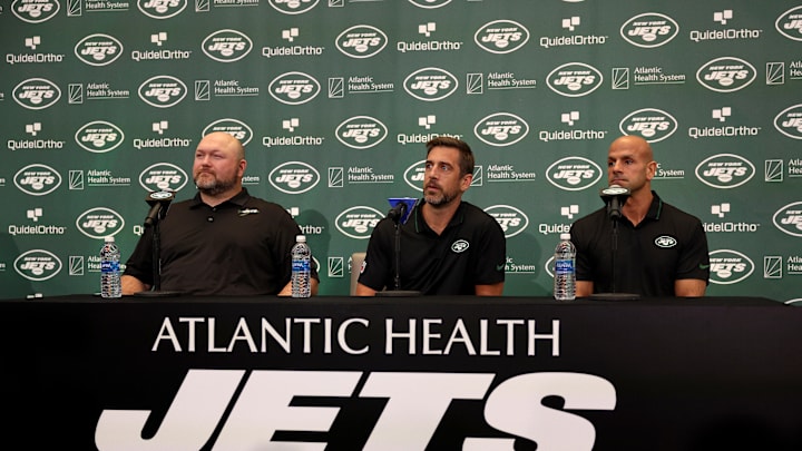 New York Jets Introduce Quarterback Aaron Rodgers