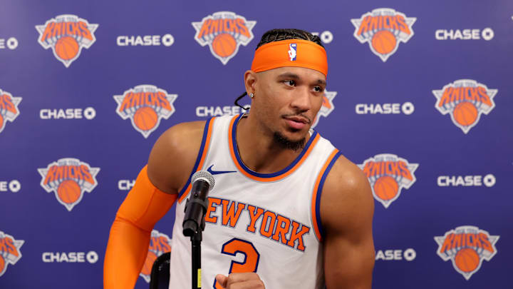 Josh Hart during the preseason. 