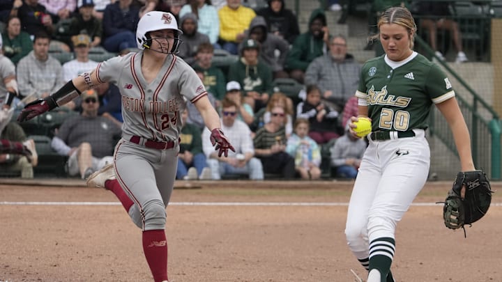 Belle Sardja (20) returns to help anchor a strong USF pitching staff