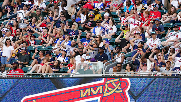 Attendance, at least officially, held steady overall for the Atlanta Braves