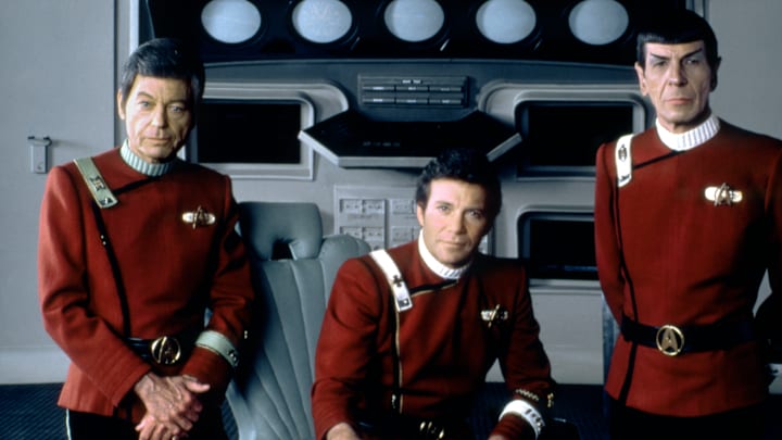 On the set of Star Trek: The Wrath of Khan