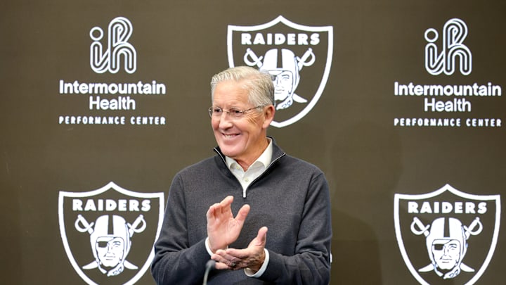 Las Vegas Raiders Introduce Pete Carroll As Head Coach, John Spytek As General Manager