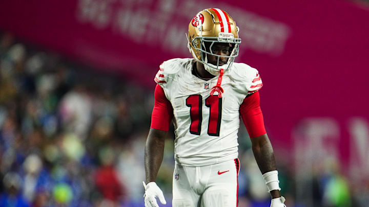 San Francisco 49ers wide receiver Brandon Aiyuk