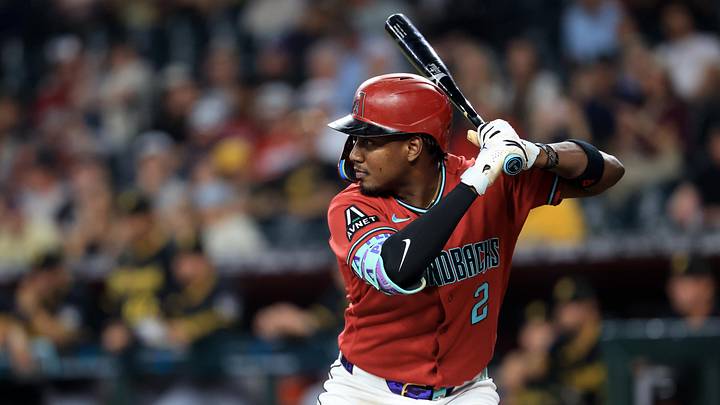 May 6, 2026; Phoenix, Arizona, USA; Arizona Diamondbacks shortstop Geraldo Perdomo against the Pittsburgh Pirates at Chase Field. Mandatory Credit: Mark J. Rebilas-Imagn Images May 6, 2026; Phoenix, Arizona, USA; Arizona Diamondbacks shortstop Geraldo Perdomo against the Pittsburgh Pirates at Chase Field. Mandatory Credit: Mark J. Rebilas-Imagn Images