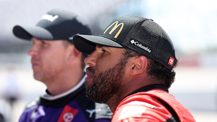 Denny Hamlin, Joe Gibbs Racing, Bubba Wallace, 23XI Racing, NASCAR