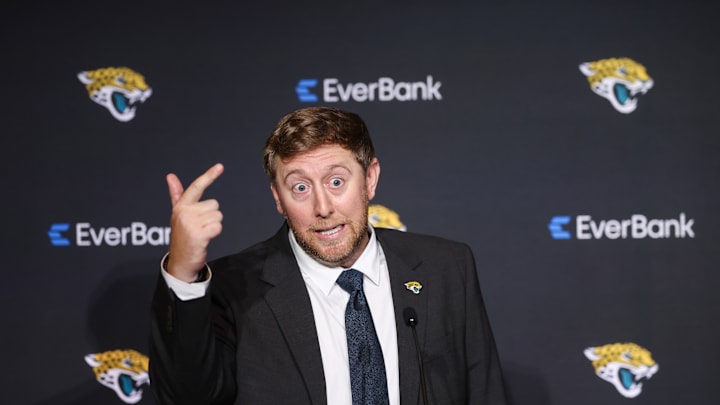 Jacksonville Jaguars Introduce Liam Coen as New Head Coach Jacksonville Jaguars Introduce Liam Coen as New Head Coach