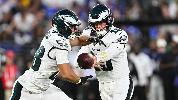 The Eagles are favored against the Patriots in Week 2 of the NFL Preseason.