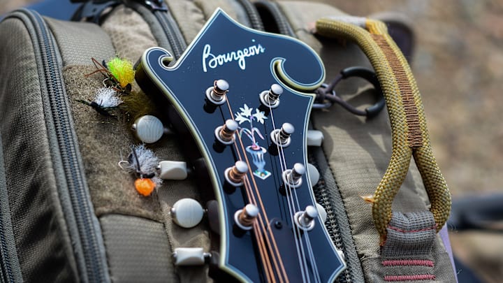 Mandolins & dry flies - a match made in heaven. 