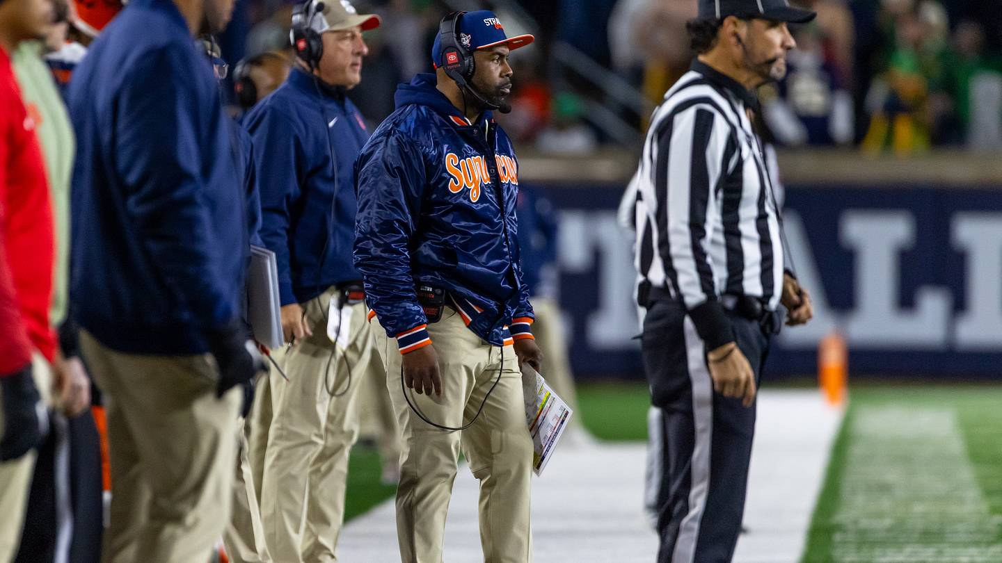 Fran Brown talks OL, ACC poll, staff and more - 'This is the year for Syracuse to turn up'