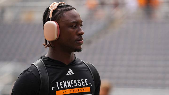 Tennessee quarterback Faizon Brandon (11) after the Vol Walk before a college football game between Tennessee and Auburn at Neyland Stadium in Knoxville, Tenn., on Oct. 3, 2026.