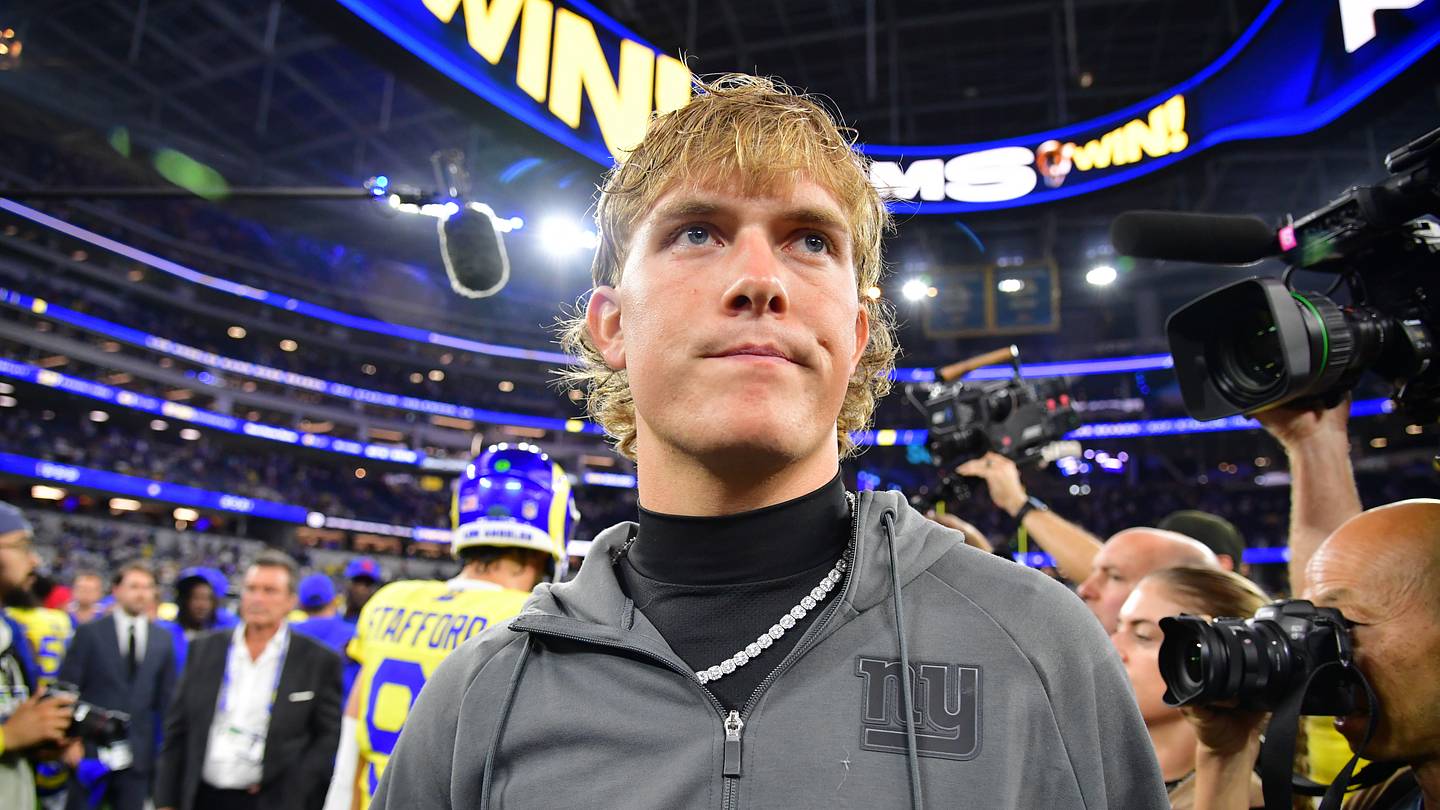 Tiki Barber Reacts to Jaxson Dart's Season-Ending Injury: 'It Sucks'