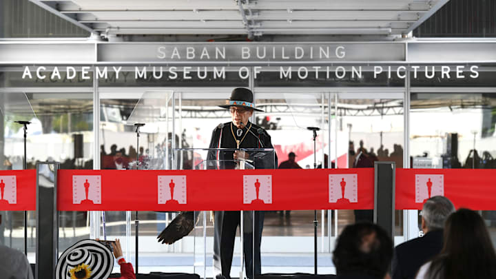 Official Ribbon Cutting Of The Opening Of The Academy Museum Of Motion Pictures