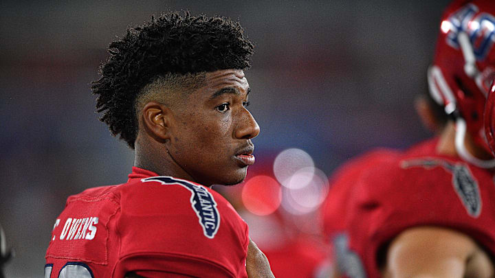 Florida Atlantic wide receiver Terique Owens