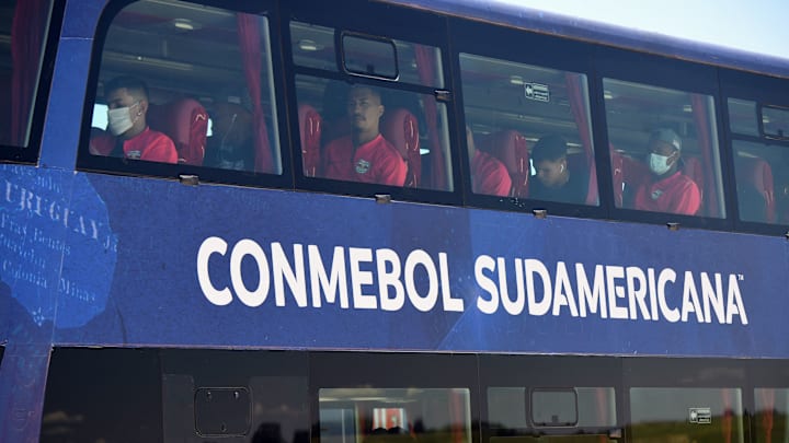 Bragantino llega para disputar la gran final de la Sudamericana.