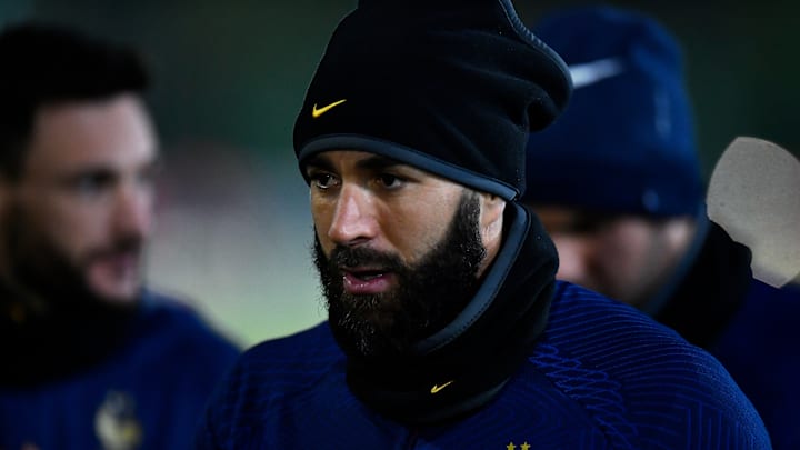 French Soccer Team : Training Session